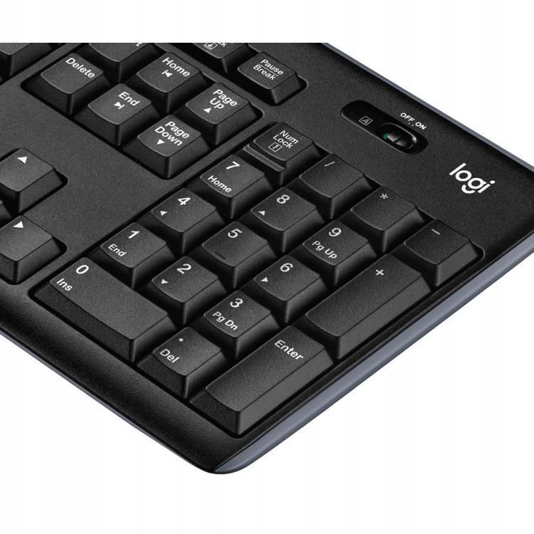 Logitech MK270 sekcja bloku numerycznego