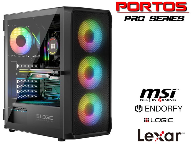 Komputer gamingowy Portos i5-14600kf z grafiką RTX5060