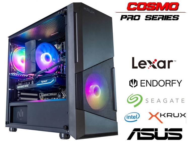 Komputer gamingowy i5-14400f z grafika RTX5060Ti