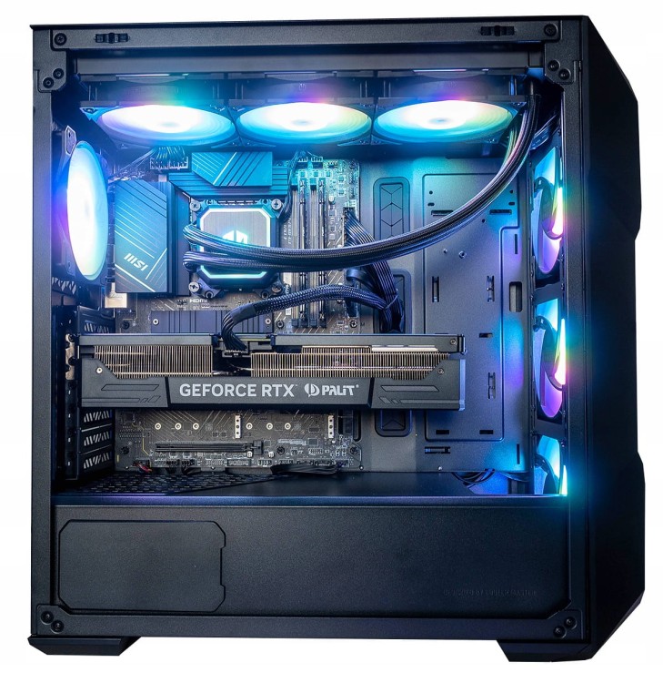 Komputer gamingowy TD500 z grafiką RTX5070Ti