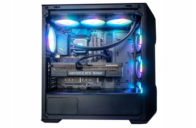 Komputer gamingowy TD500 z grafiką RTX5070Ti