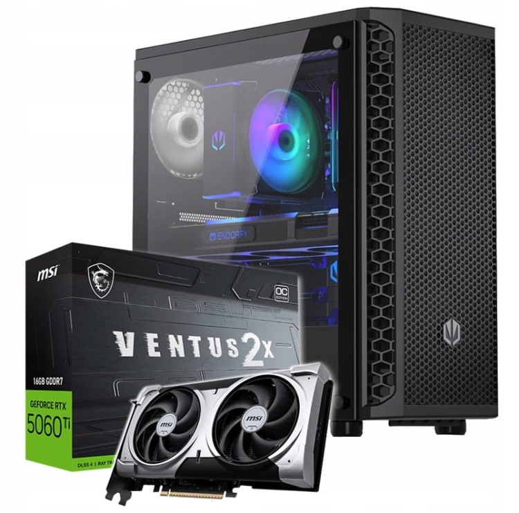 Gamingowy CORE i7-14700kf z grafiką RTX5060Ti 16GB
