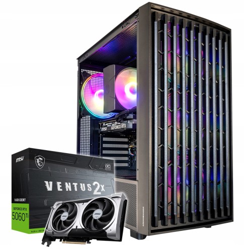 GAMINGOWY BREEZE PBM i5-14600kf z grafiką RTX5060Ti 16GB