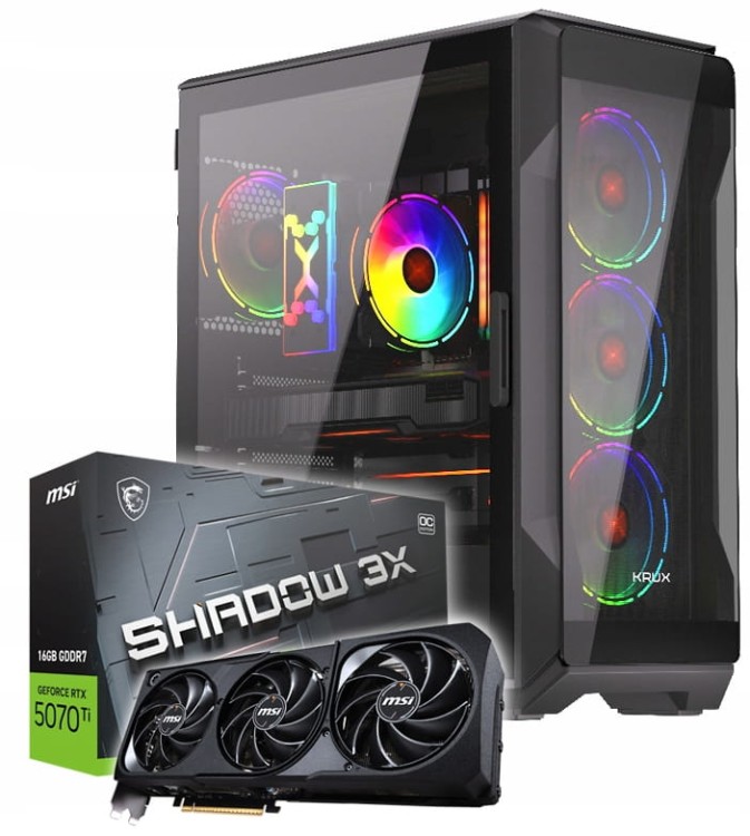 KOMPUTER GAMINGOWY HEKO PBM i9-14900kf z grafiką RTX5070Ti