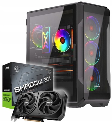 KOMPUTER GAMINGOWY HEKO i5-14400f z grafiką RTX5060Ti