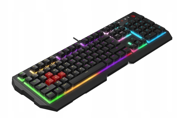 Klawiatura A4TECH BLOODY B140N NEON podświetlana