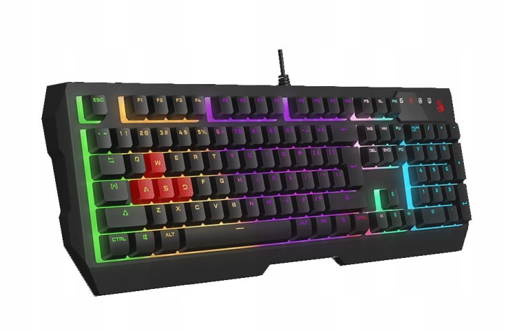Klawiatura A4TECH BLOODY B140N NEON podświetlana