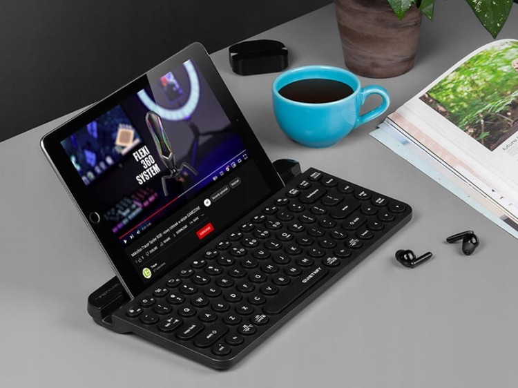 Klawiatura bezprzewodowa A4Tech FSTYLER FBK30 czarna