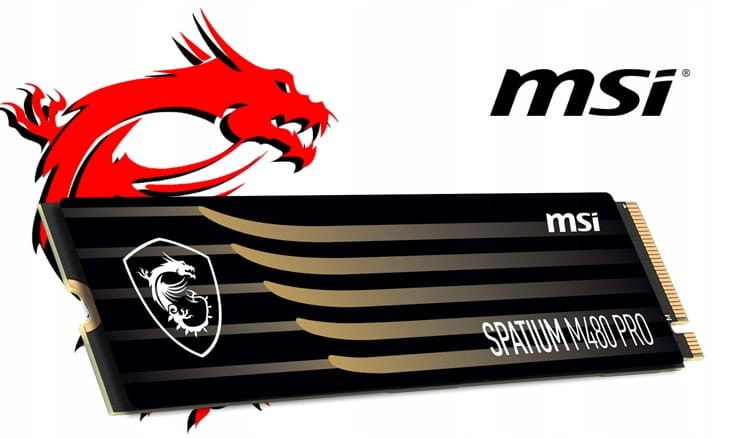 Dysk SSD NVME MSI