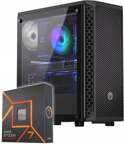 KOMPUTER GAMINGOWY RYZEN 7 7700X z grafiką  RX9060XT 16GB