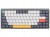 Klawiatura mechaniczna TRACER FINA 84 GREY OUTEMU RED SWITCH