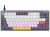 Klawiatura mechaniczna TRACER FINA 84 GREY OUTEMU RED SWITCH