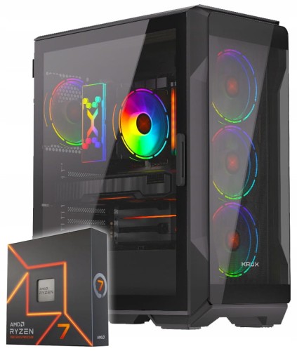 KOMPUTER GAMINGOWY HEKO RYZEN 7 7800 z grafiką RTX5070Ti