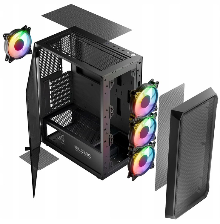 KOMPUTER GAMINGOWY PORTOS B550 RYZEN 5 5600 z grafiką RTX5060Ti