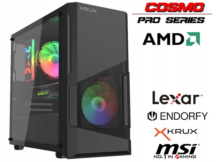 KOMPUTER GAMINGOWY COSMO RYZEN 5 7600 z grafiką  RTX5060Ti