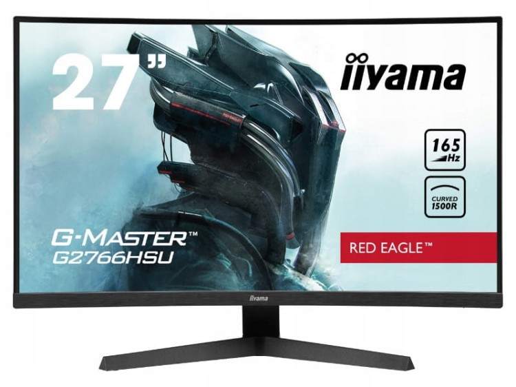 Monitor IIYAMA 27-cali G2766HSU-B1 FullHD, VA, 165Hz, CURVED