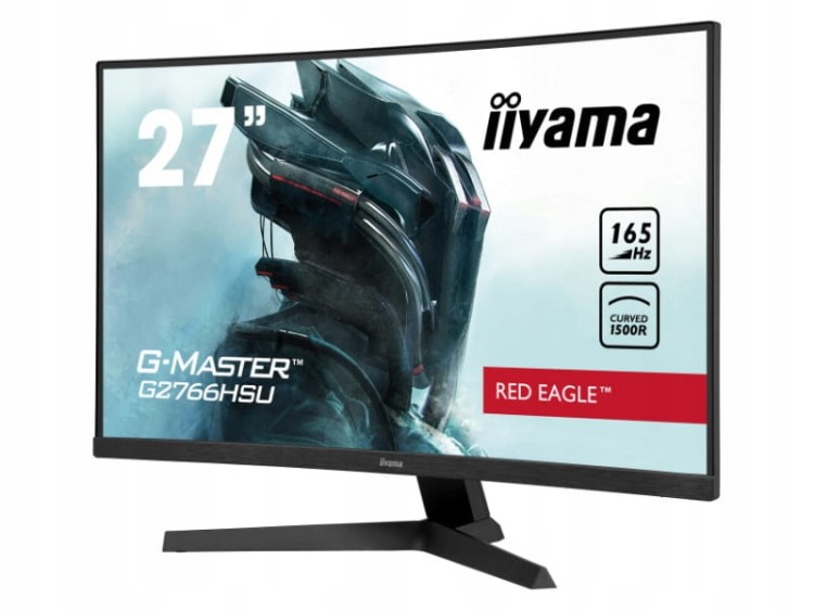 Monitor IIYAMA 27-cali G2766HSU-B1 FullHD, VA, 165Hz, CURVED