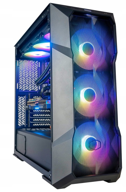 POWERSTATION TD500 RYZEN 7 9800X3D RX9070XT WODA