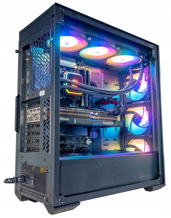 POWERSTATION TD500 RYZEN 9 9950X RX9070XT WODA