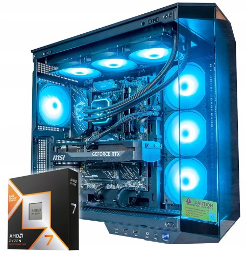 GameStation 100R RYZEN 7 9800X3D RTX5080 WODA