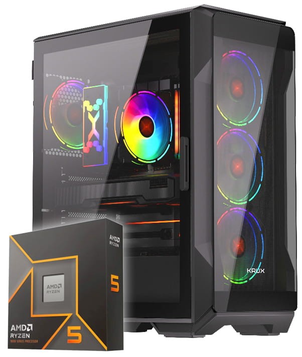KOMPUTER GAMINGOWY HEKO RYZEN 5 9600XT RX9070XT