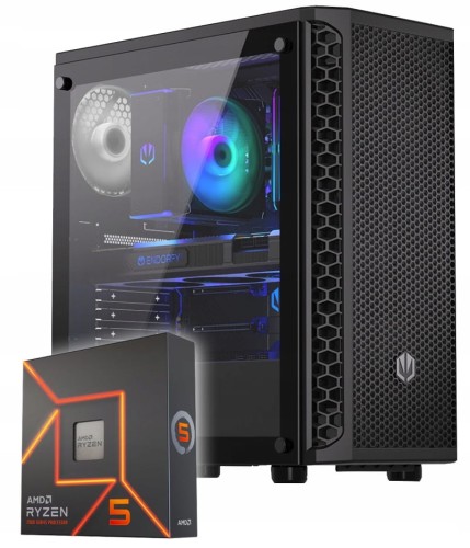 KOMPUTER GAMINGOWY CORE RYZEN 5 7500F RX9060XT 16GB