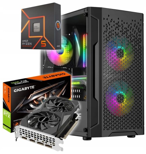 KOMPUTER GAMINGOWY RYZEN 5 3600 RTX3050
