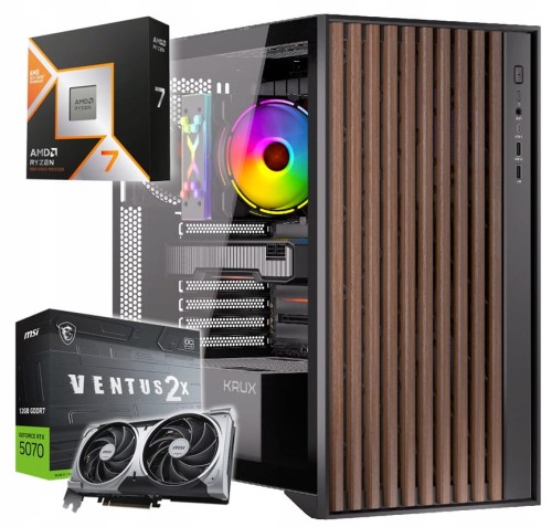 GAMINGOWY PALUM PBM RYZEN 9800X3D RTX5070