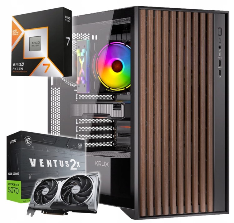 GAMINGOWY PALUM PBM RYZEN 9800X3D RTX5070