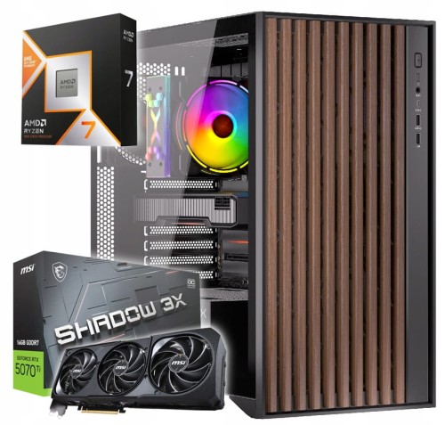 GAMINGOWY PALUM PBM RYZEN 9800X3D RTX5070Ti