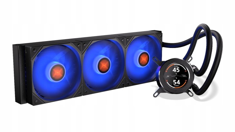 Chłodzenie wodne KRUX HydroGlance 360 ARGB LCD