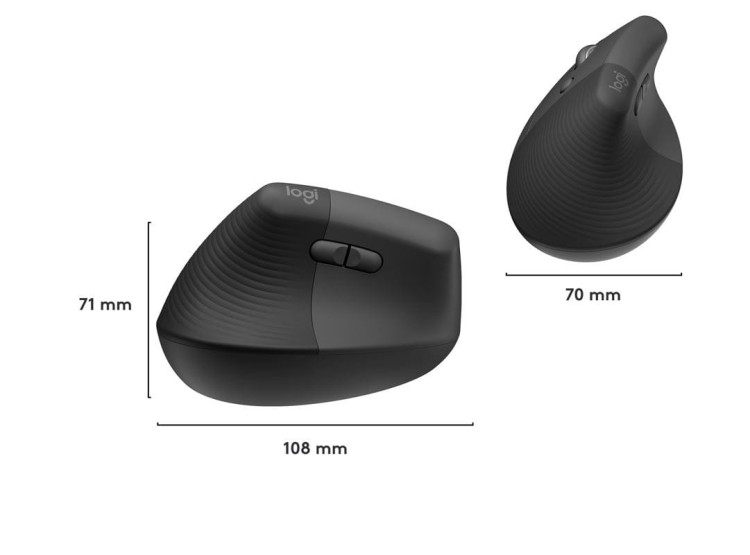 Myszka bezprzewodowa Logitech Lift Left pionowa