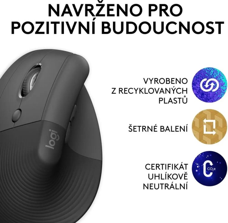 Myszka bezprzewodowa Logitech Lift Left pionowa