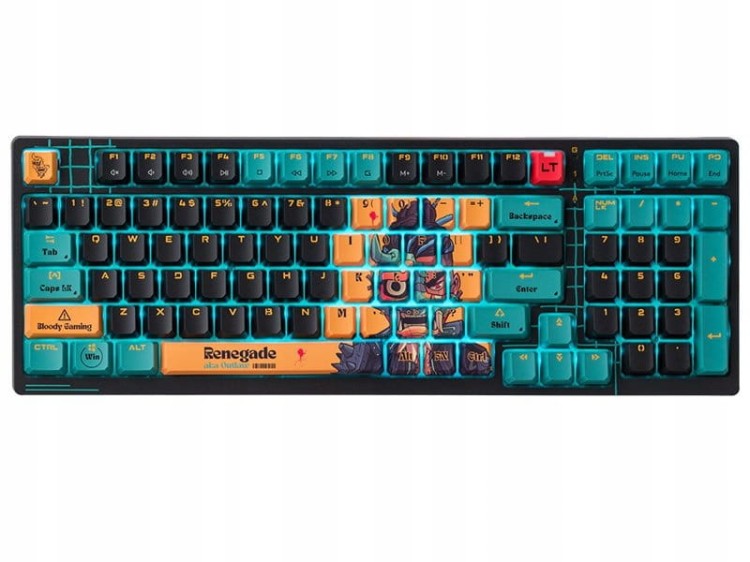 Klawiatura mechaniczna A4TECH BLOODY AT98 RENEGADE