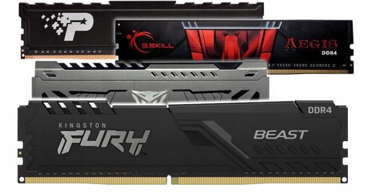 Pamięci RAM z radiatorami