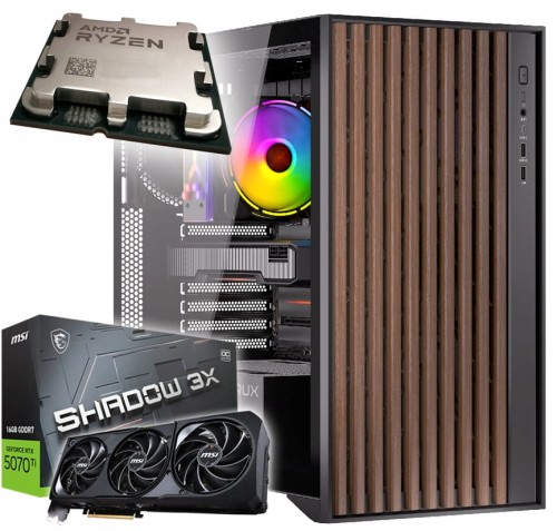 GAMINGOWY PALUM RYZEN 5 9500F RTX5070Ti WIFI WIN11