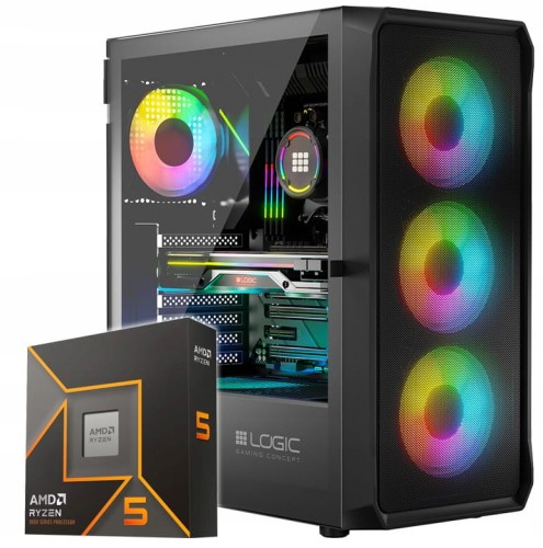 KOMPUTER GAMINGOWY PORTOS RYZEN 5 9500F RTX5060 WIN11