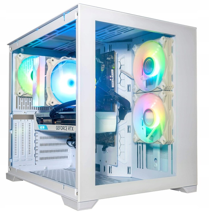 KOMPUTER GAMINGOWY CUBE i5-14400f z grafiką  RTX5060Ti z 16GB pamięci.