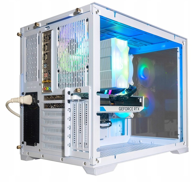 KOMPUTER GAMINGOWY CUBE i5-14400f z grafiką  RTX5060Ti z 16GB pamięci.