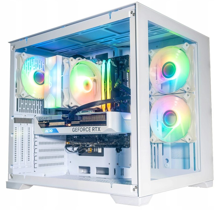 KOMPUTER GAMINGOWY CUBE i5-14400f z grafiką  RTX5060Ti z 16GB pamięci.