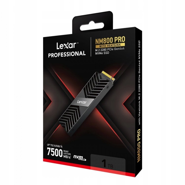 DYSK SSD LEXAR NM800 PRO 1TB wersja z radiatorem