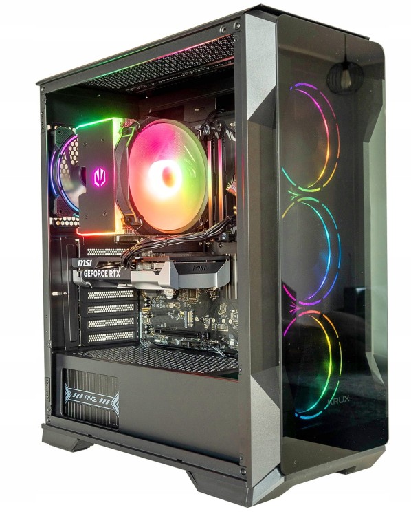 KOMPUTER HEKO ULTRA 7 265KF RTX5070 - autentyczne zdjęcie sprzedawanej konfiguracji.
