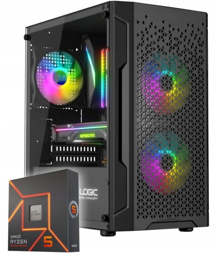 KOMPUTER GAMINGOWY RYZEN 5 5500 RX7600