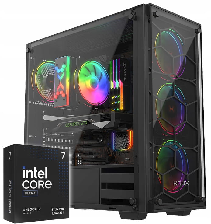 KOMPUTER GAMINGOWY MAXX LEDA ULTRA 7 270K PLUS RTX5070Ti