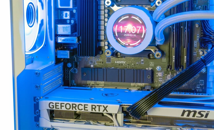 KOMPUTER GAMINGOWY AQ500W RYZEN 7 7800X3D RTX5070