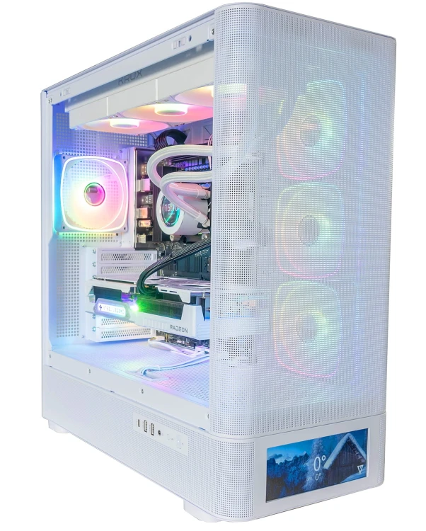 KOMPUTER GAMINGOWY AQ500W RYZEN 9 9950X3D RX9070XT WODA
