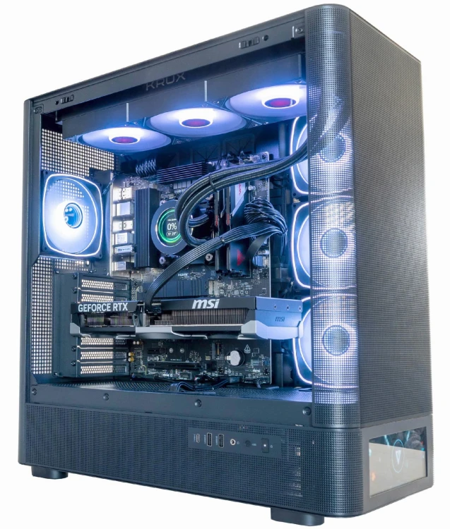 KOMPUTER GAMINGOWY AQ500B RYZEN 7 9800X3D RTX5070Ti WODA