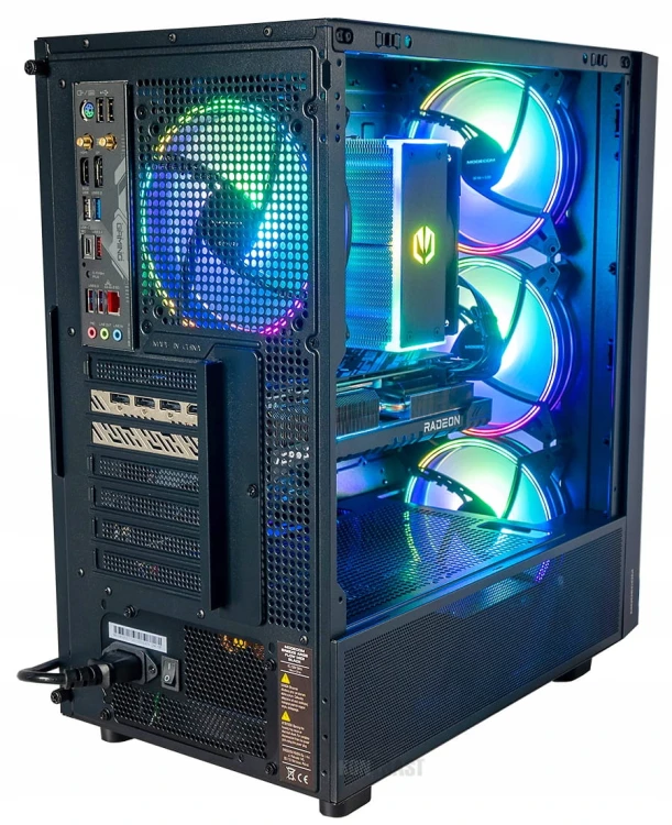 KOMPUTER GAMINGOWY BREEZE B850 RYZEN 5 7500f RX9060XT WIFI