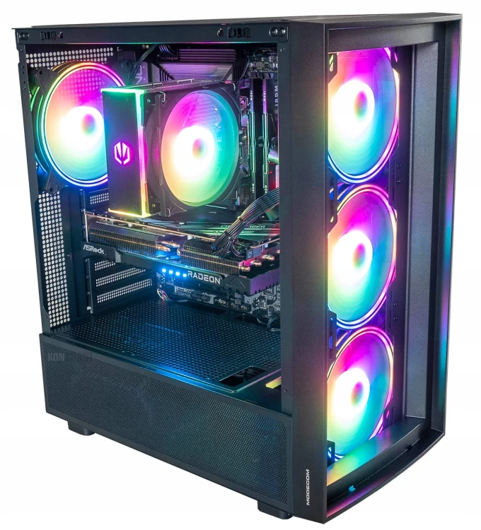 KOMPUTER GAMINGOWY BREEZE B850 RYZEN 5 7500f RX9060XT WIFI