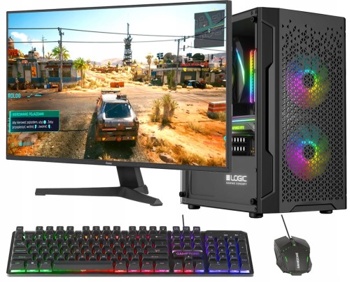 ZESTAW GAMINGOWY RYZEN 5 7500F RTX5060Ti 16GB WIN11 LCD27 144Hz